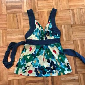 Multicolored BCBG Maxazria top